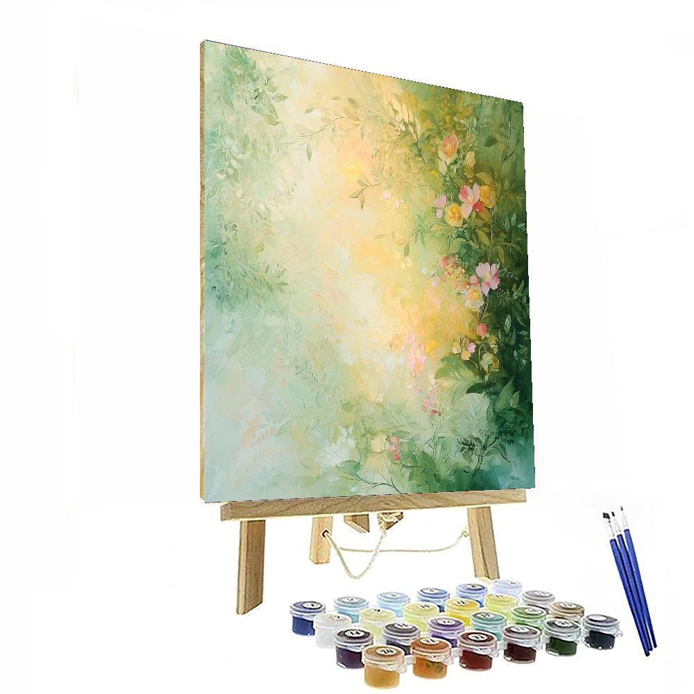 Leonardo Da Vinci Inspired Harmonics Of Nature  DIY Paint By Numbers