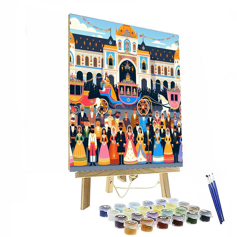 Royal Celebration Painting Number Kit