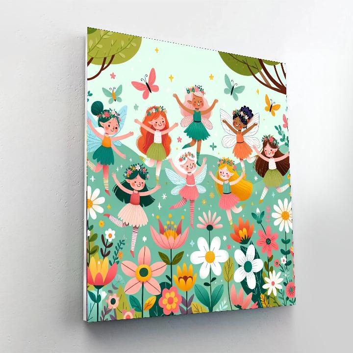 Fairy Blossom Festival Paint By Numbers Art
