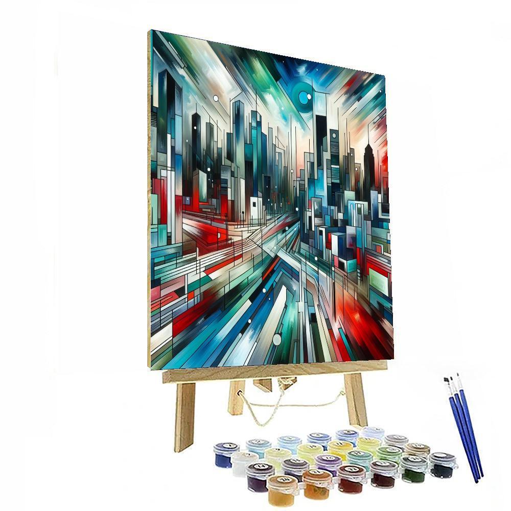 Contemporary Urban Expressions Paint By Numbers Art