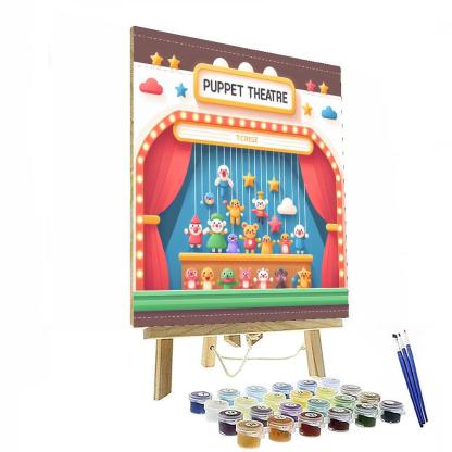 Petite Puppet Theater Numbered Painting Kits