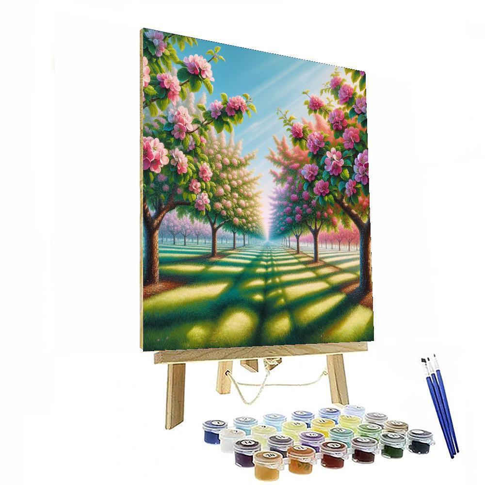 Rustic Orchard Splendor DIY Paint By Numbers