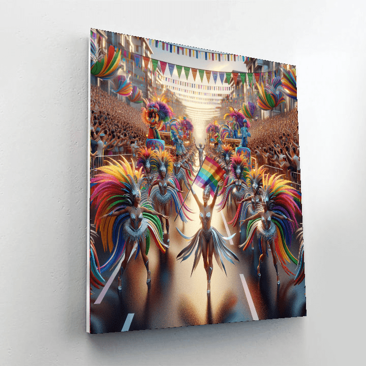 Pride Parade - São Paulo Paint By Color