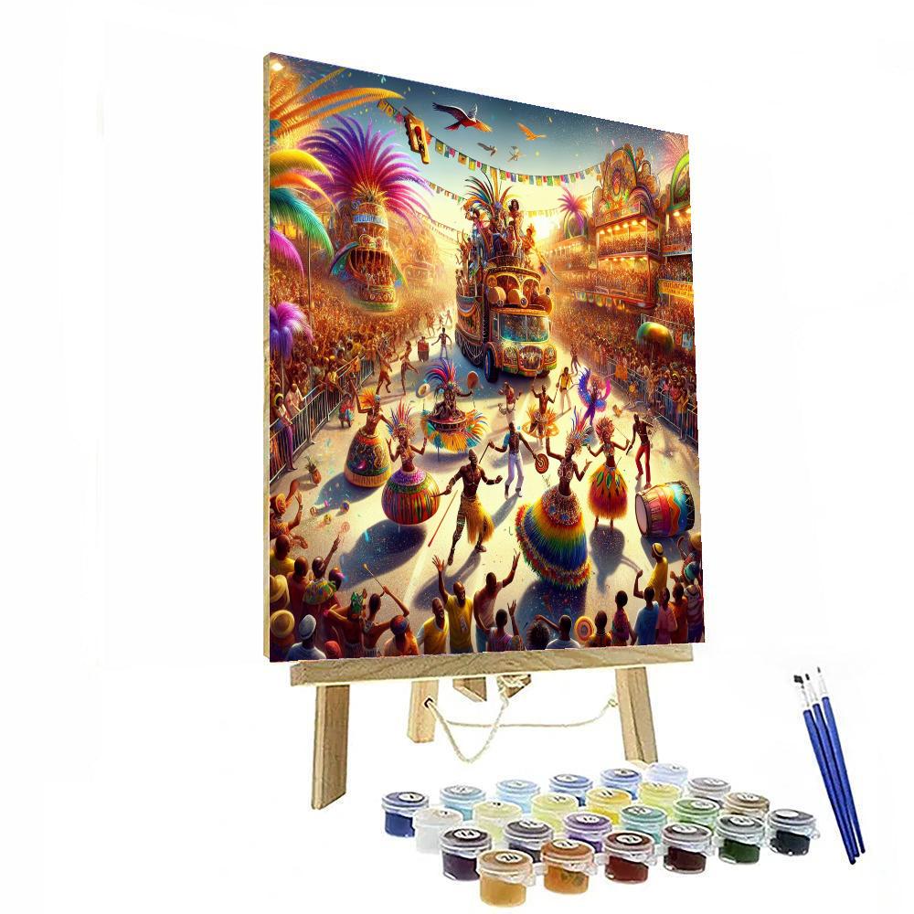 Carnival De Salvador - Brazil Paint By Numbers Kits