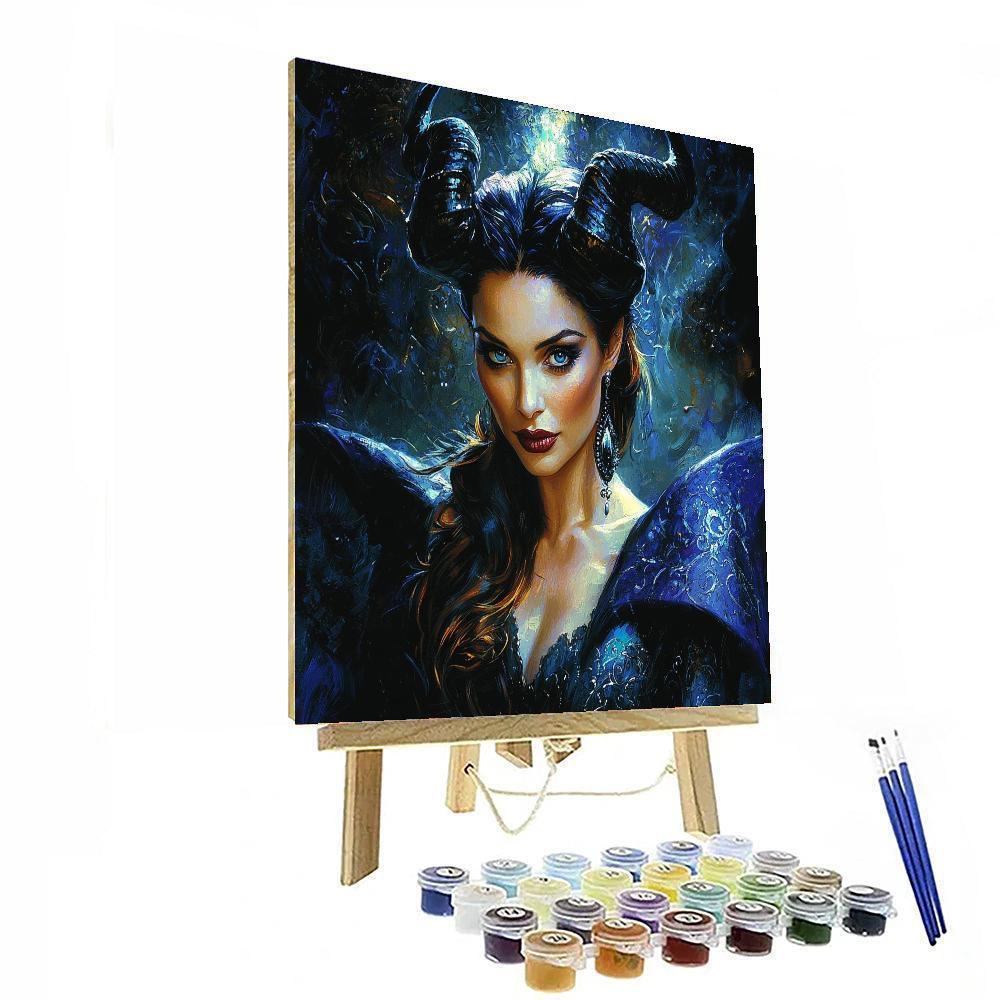 Angelina Jolie: The Fierce Protector Of Maleficent Paint By Numbers Kits