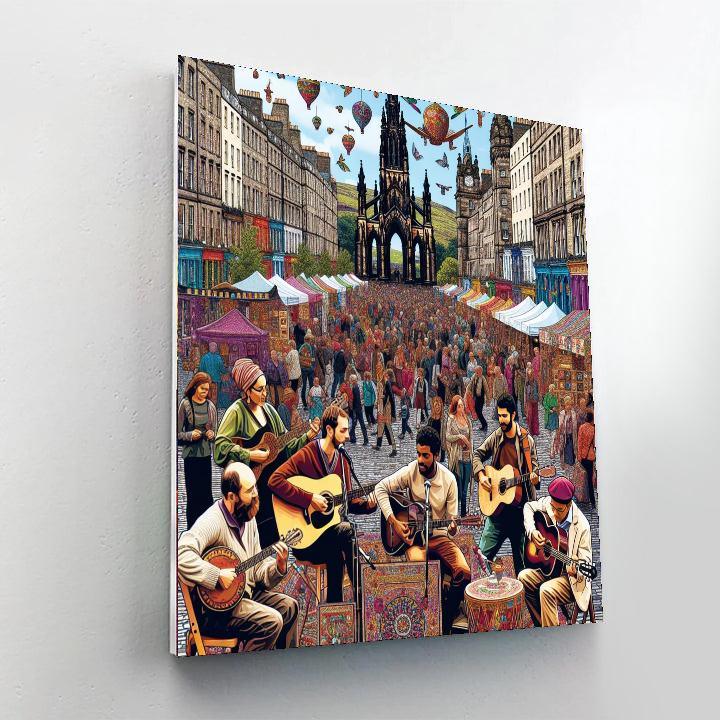 Edinburgh Fringe Festival - United Kingdom Paint By Number