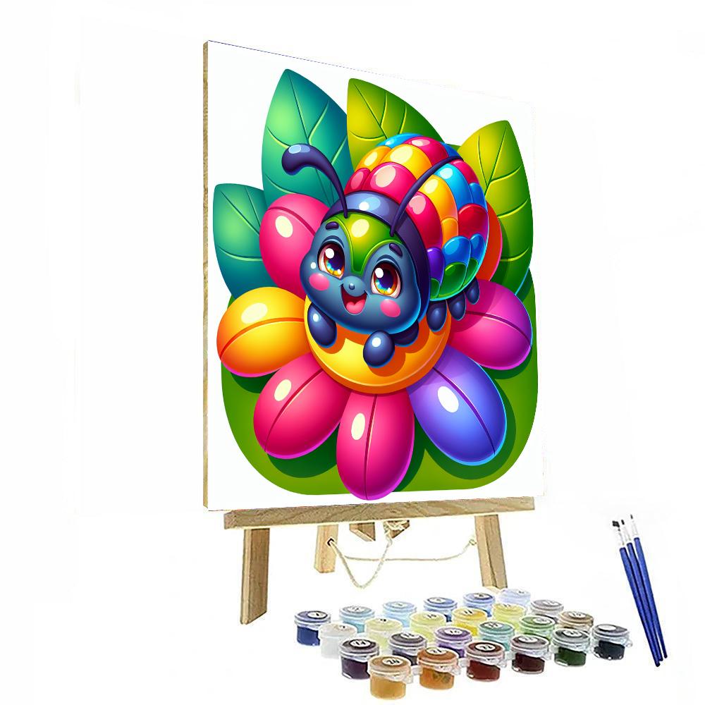 Charming Beetle Paint By Numbers Kits