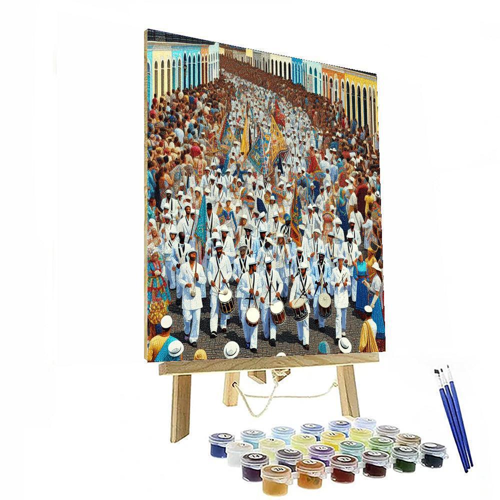 Día De San Sebastián - Spain Number Painting