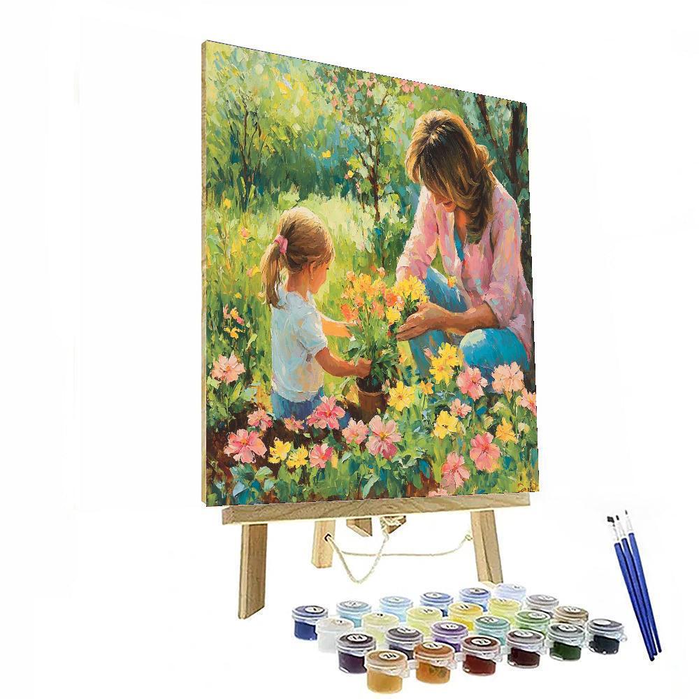Cherished Garden Moments Paint By Numbers Kits
