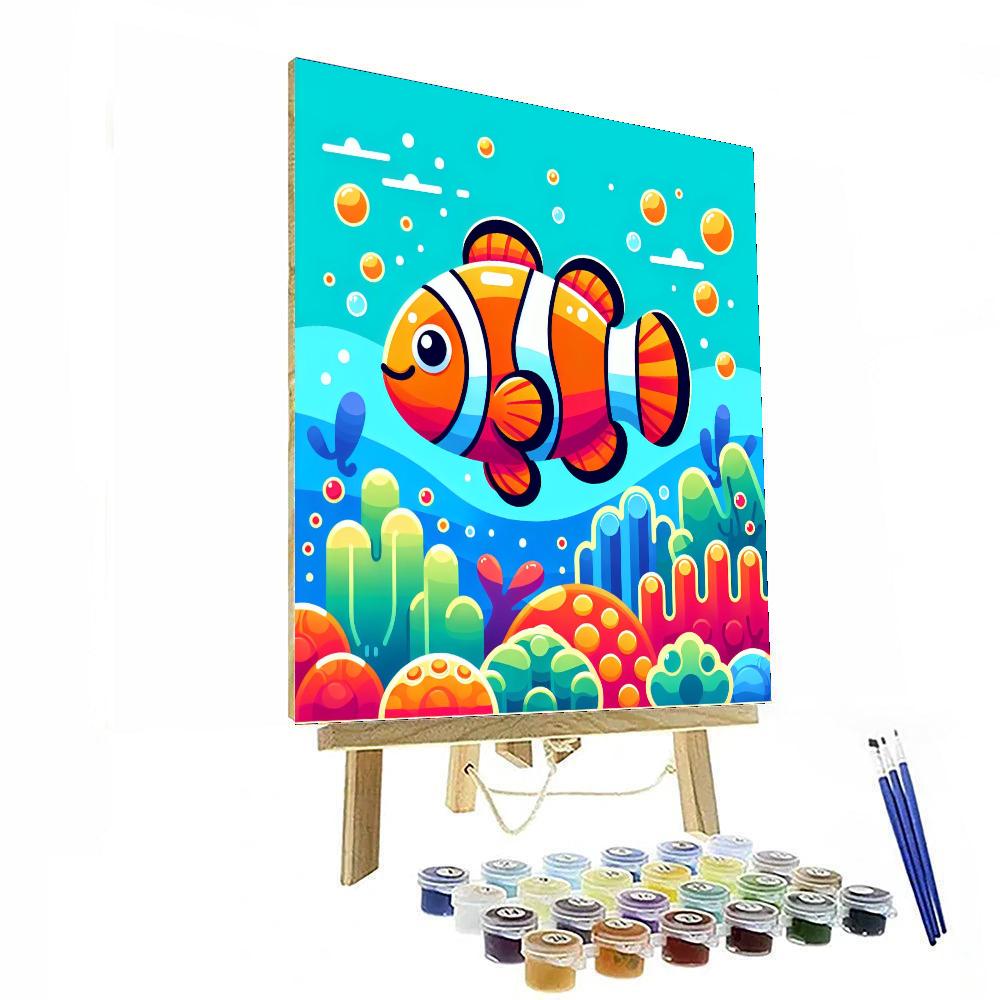 Ocean Exploration Journey Painting Number Kit