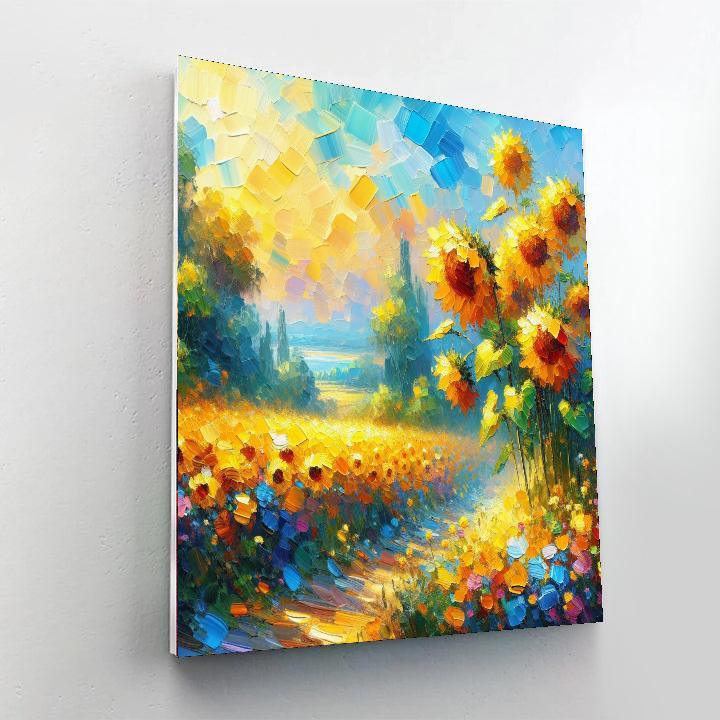 Summer Daydream Number Painting