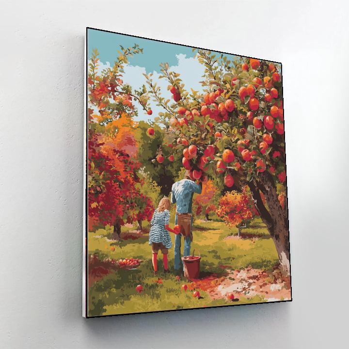 Harvest Of Gratitude Painting Number Kit