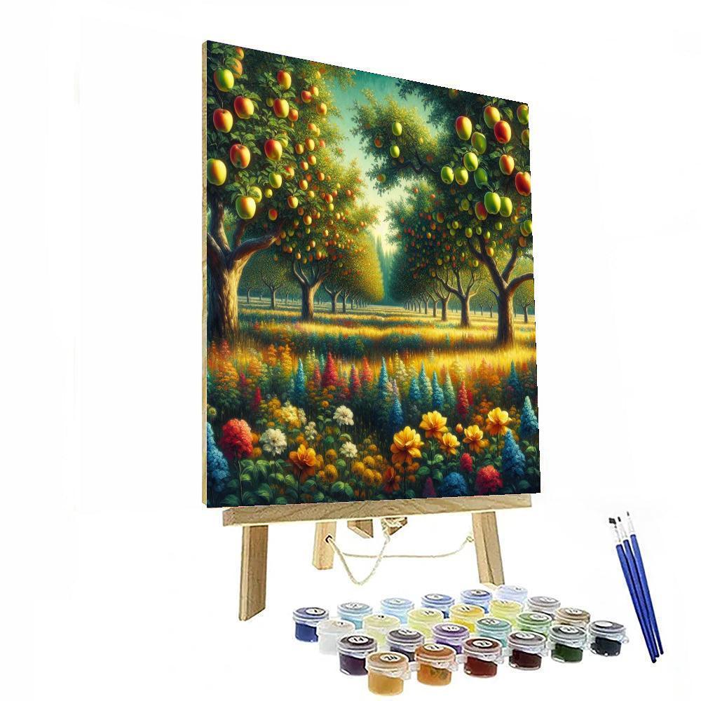 Summer Orchard Splendor Paint By Number