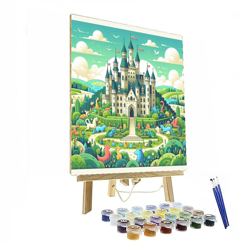 Castle Of Dreams Quest DIY Paint By Numbers