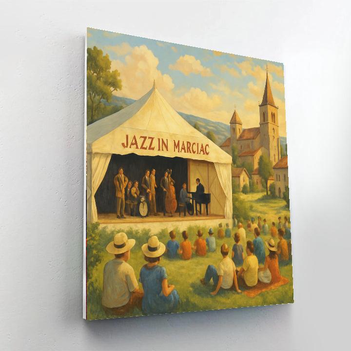 Jazz In Marciac - Marciac Paint By Numbers