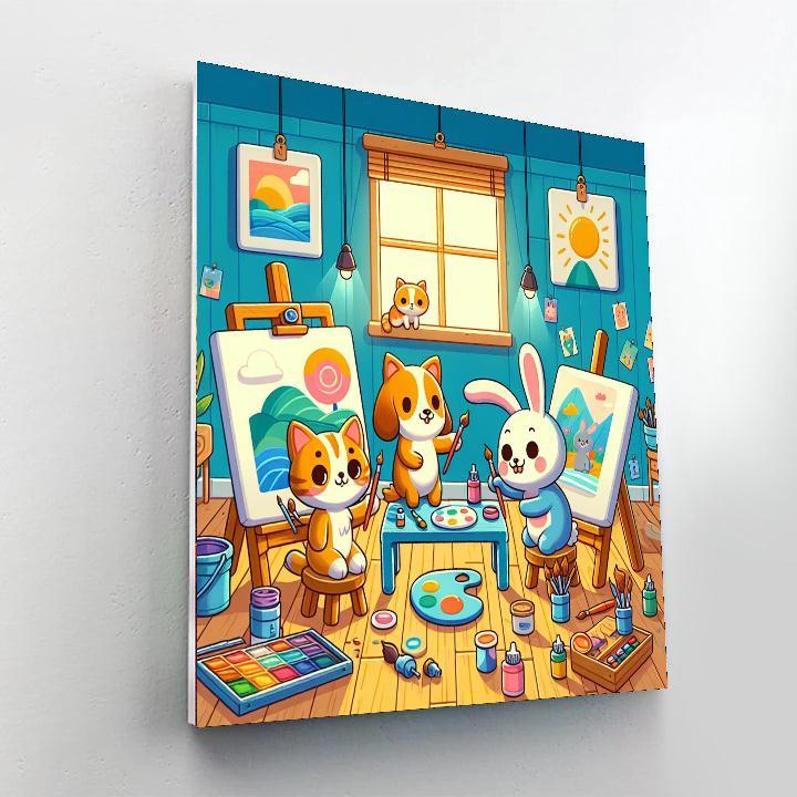 Animal Artist Gallery Paint By Numbers