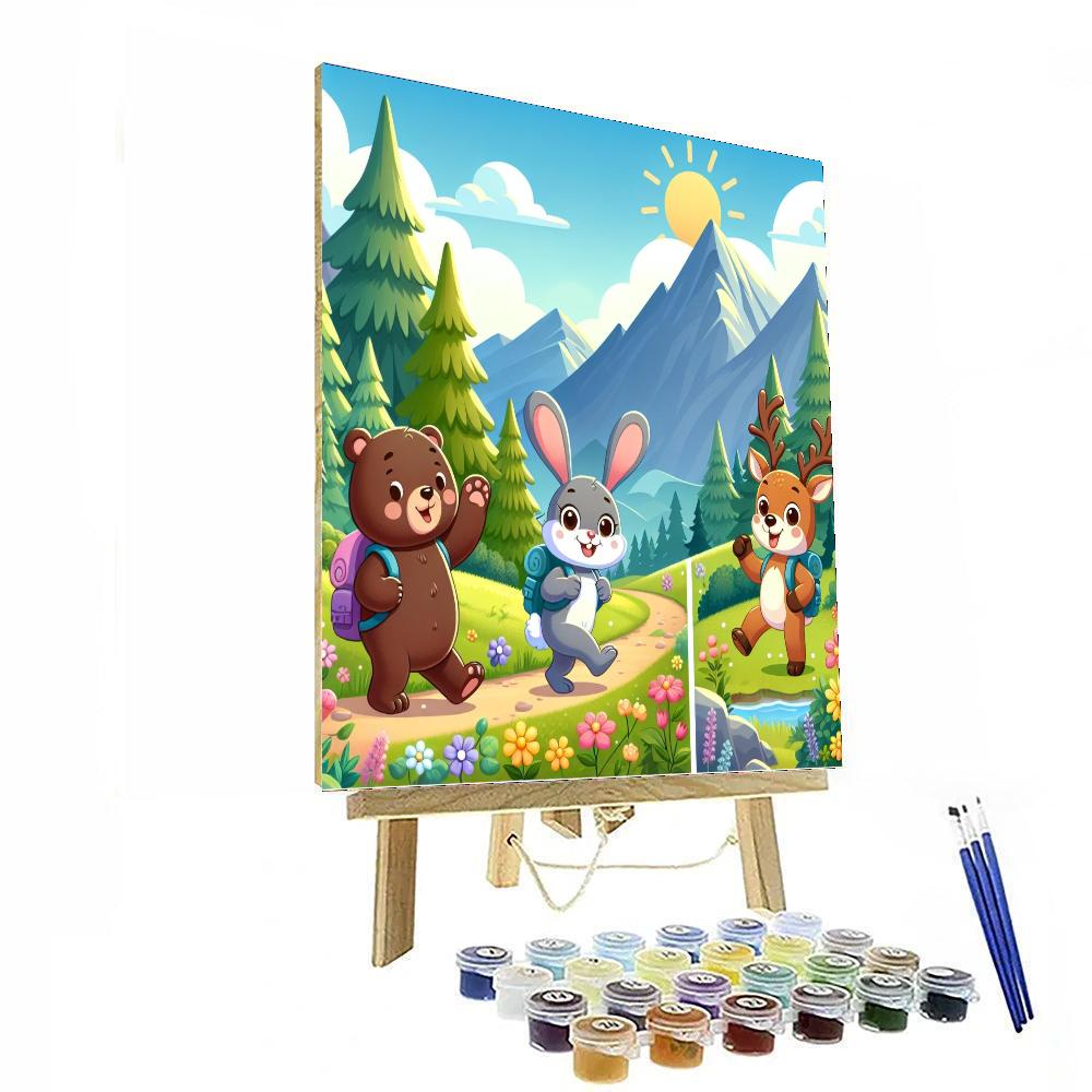 Mighty Mountain Adventure Paint By Numbers Kits