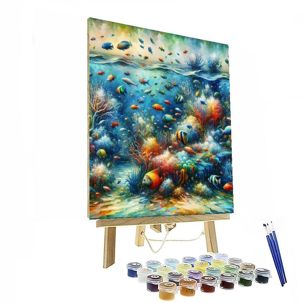 Under The Ocean Numbered Painting Kits
