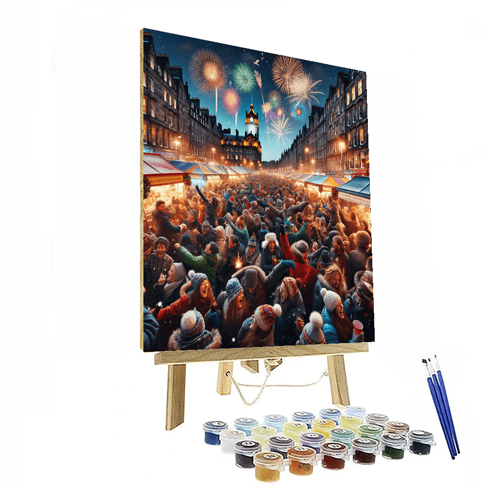Hogmanay Painting Number Kit