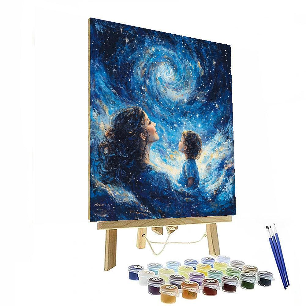 Nurtured By Stars Number Painting