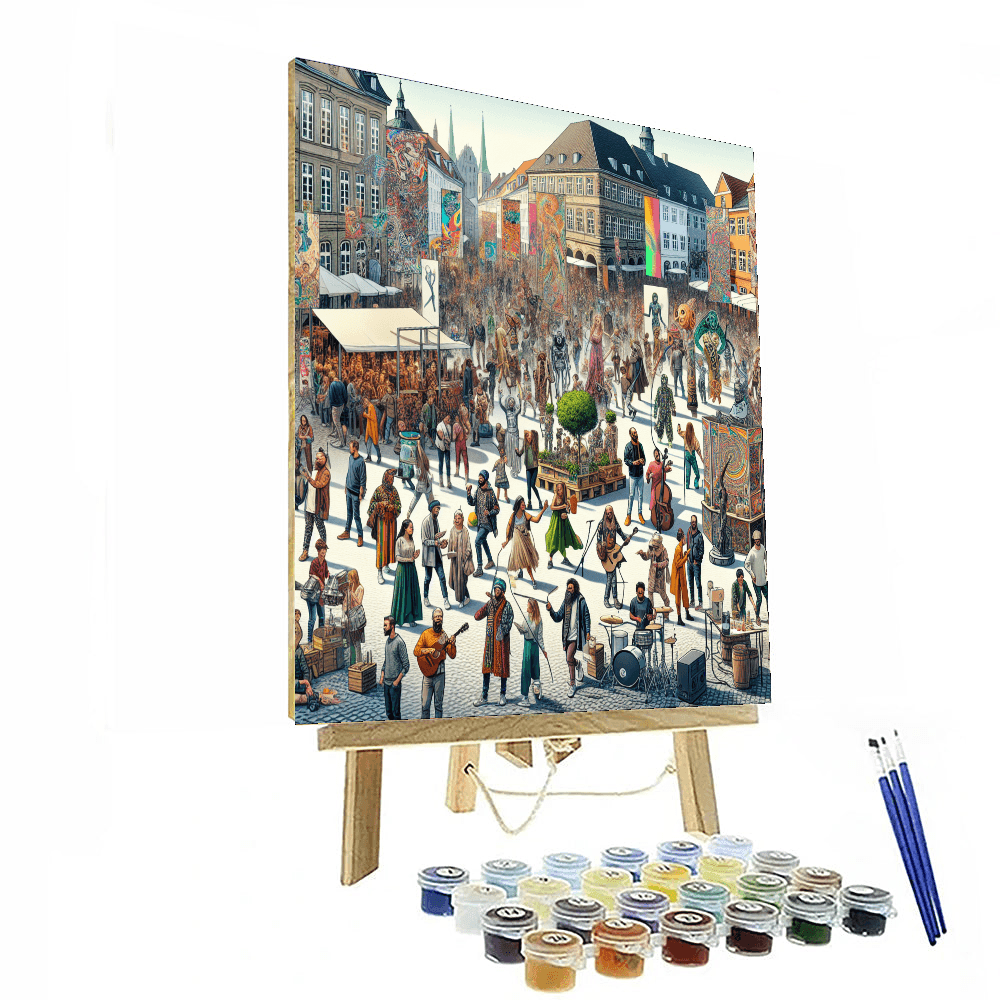 Aarhus Festival - Aarhus, Denmark Number Painting