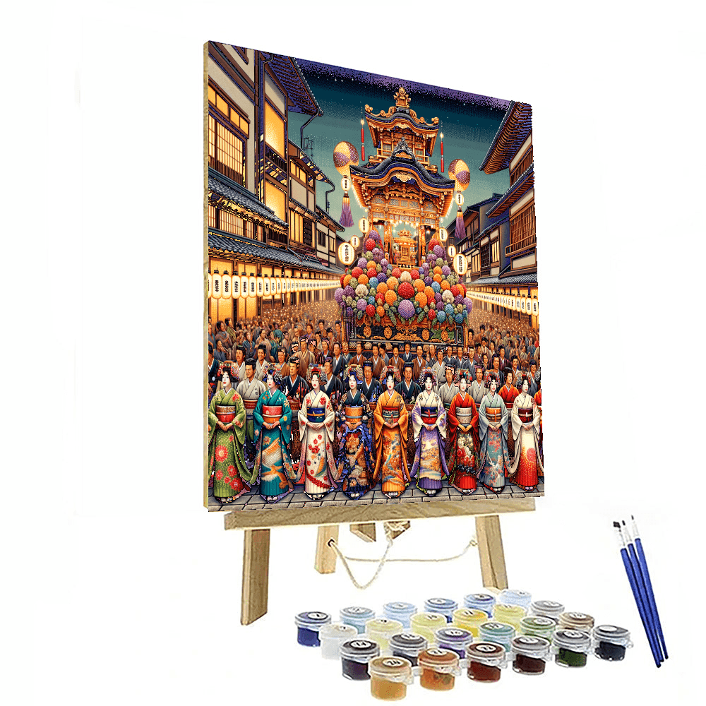 Gion Matsuri - Kyoto, Japan Paint By Number