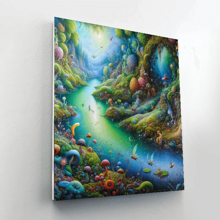 Enchanted Riverbend Paint By Numbers Kits