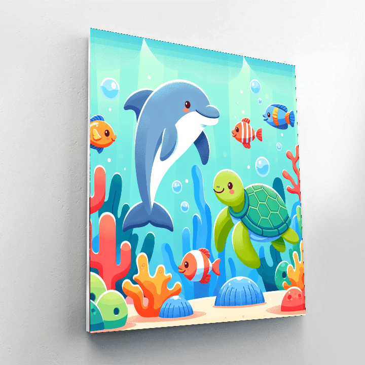 Underwater Ocean Discovery Paint By Numbers