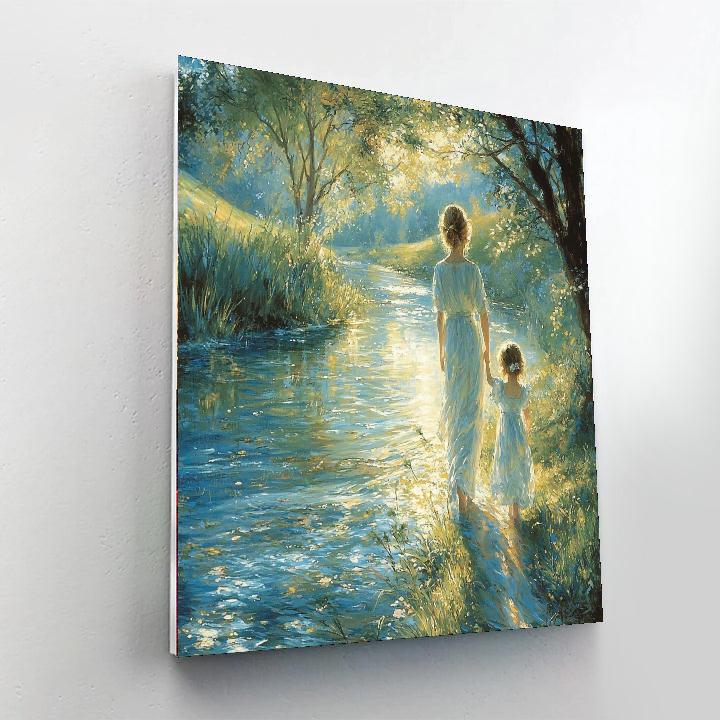 Love's Gentle Stream Numbered Painting Kits
