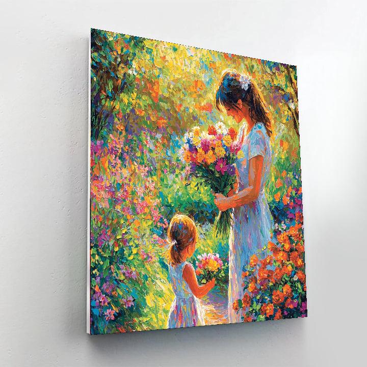 Mother's Day Blossoms Painting By Numbers Kit
