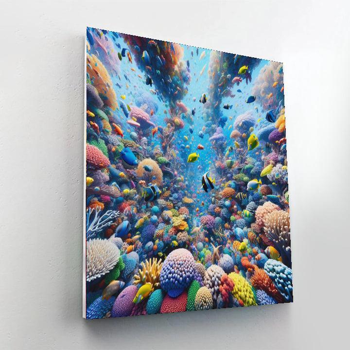 Under The Enchanted Sea Numbered Painting Kits