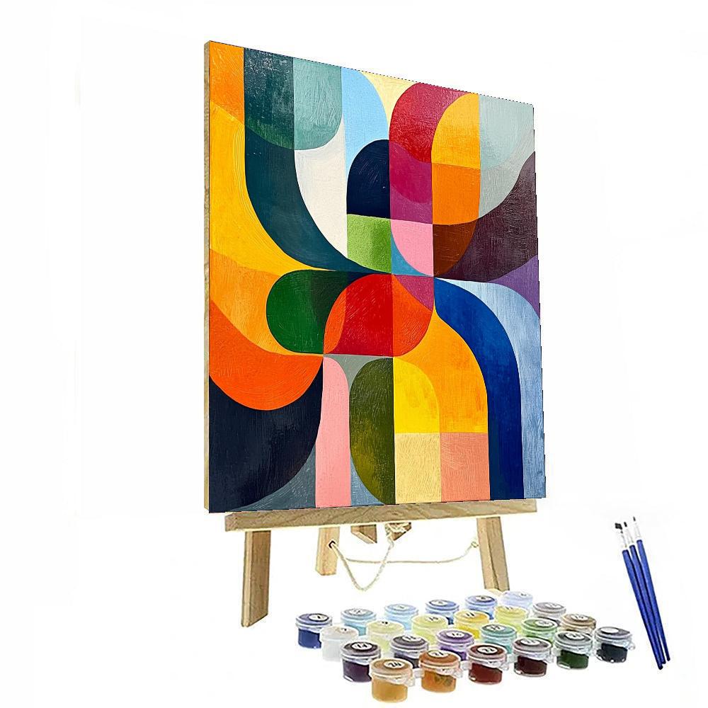 Joan Miró Inspired The Harmony Of Color  Number Painting