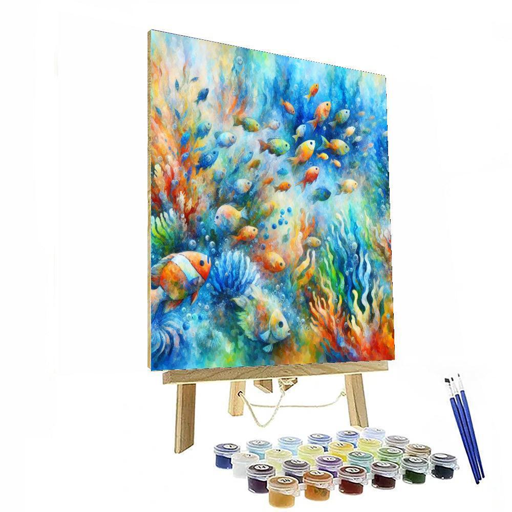 Joyful Ocean Voyage Paint By Numbers Kits