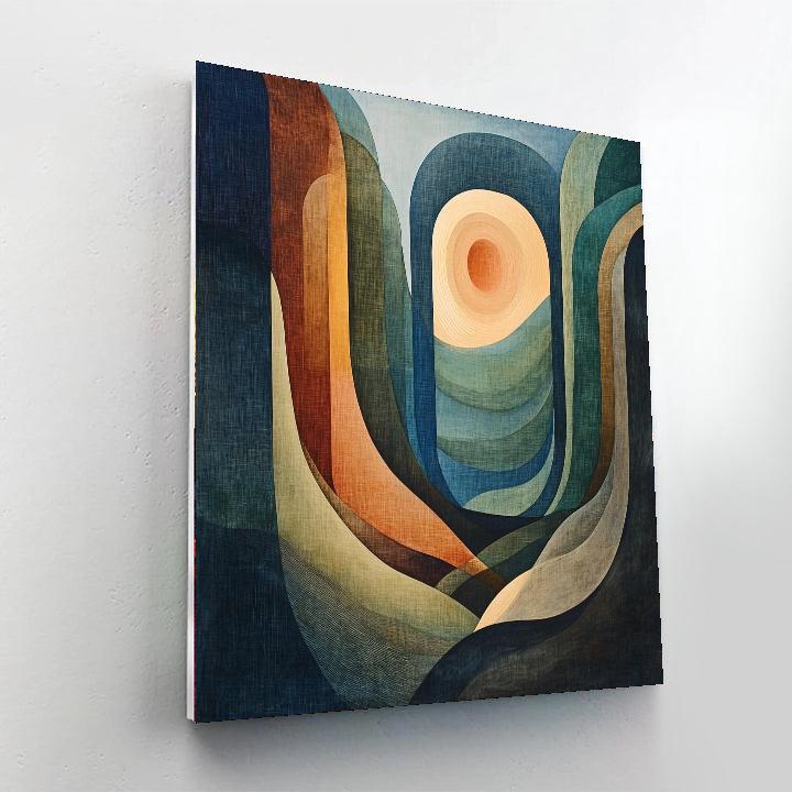 Max Ernst Inspired Veils Of Illusion  Paint By Numbers Kits