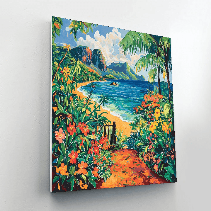 Paul Gauguin Inspired Visions Of Paradise  Paint By Numbers Kits