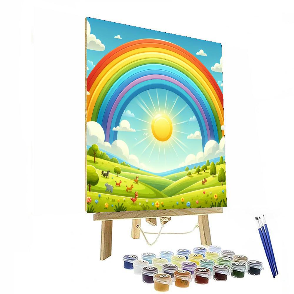 Radiant Rainbow World Paint By Color