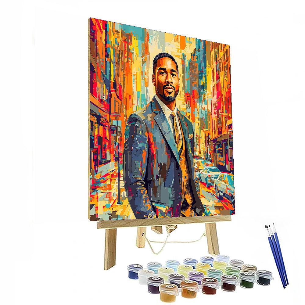 Michael B. Jordan: Rising Star Of Action And Depth Numbered Painting Kits