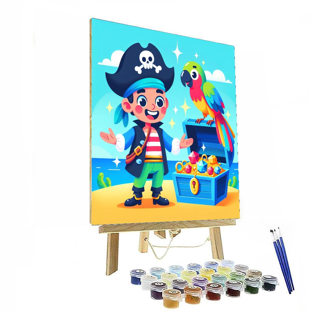 Adventure On Pirate's Cove Number Painting