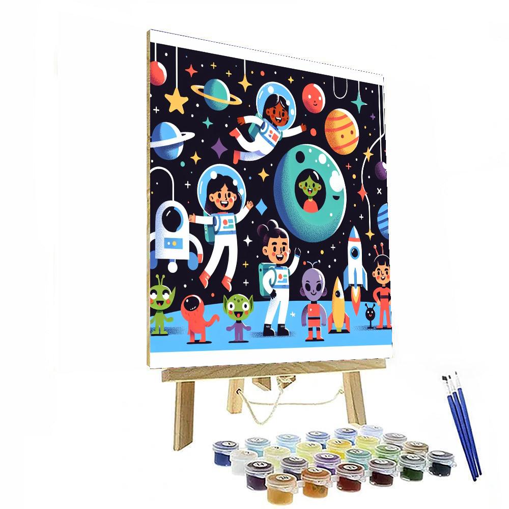Interstellar Quest DIY Paint By Numbers