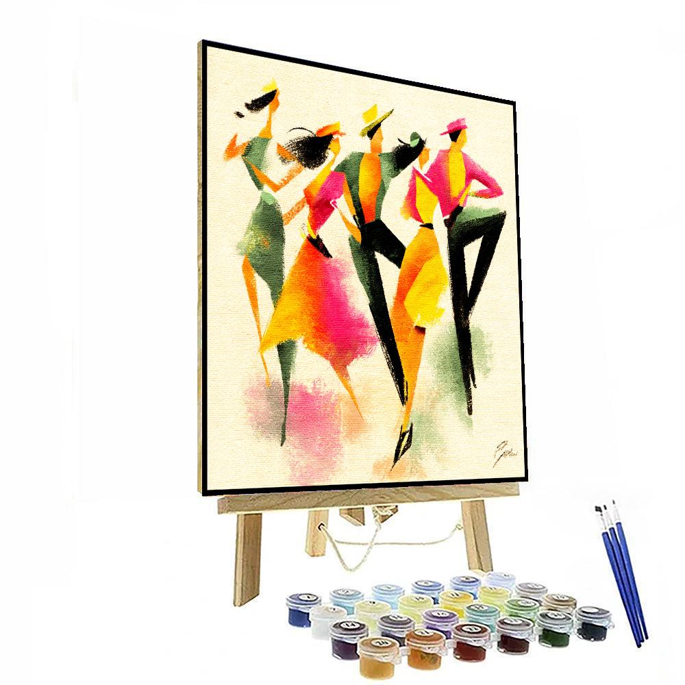 Dancing With Joy DIY Paint By Numbers