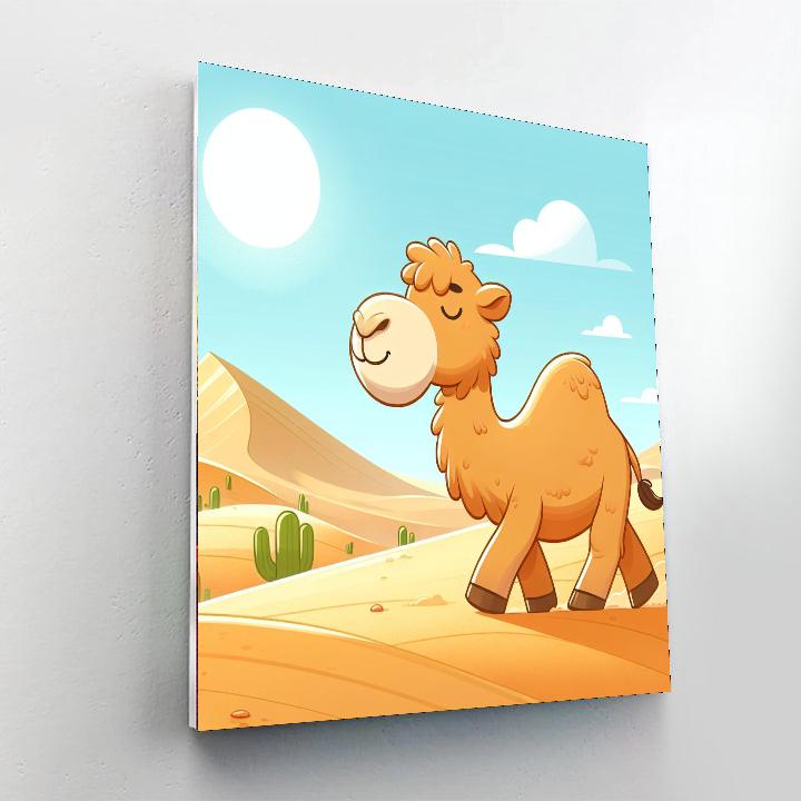 Cuddly Camel Numbered Painting Kits