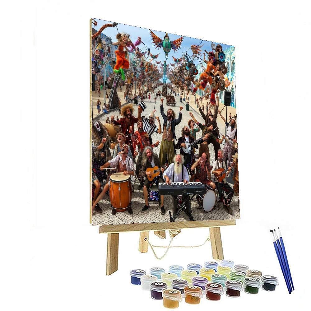 International Festival Of Street Arts - Portugal Numbered Painting Kits