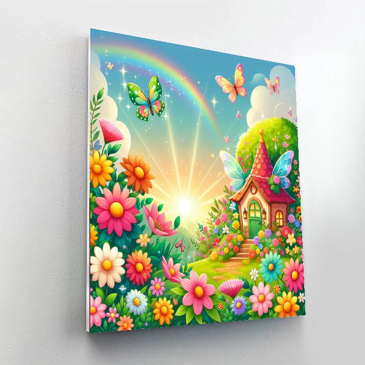 Magical Fairy House Paint By Color
