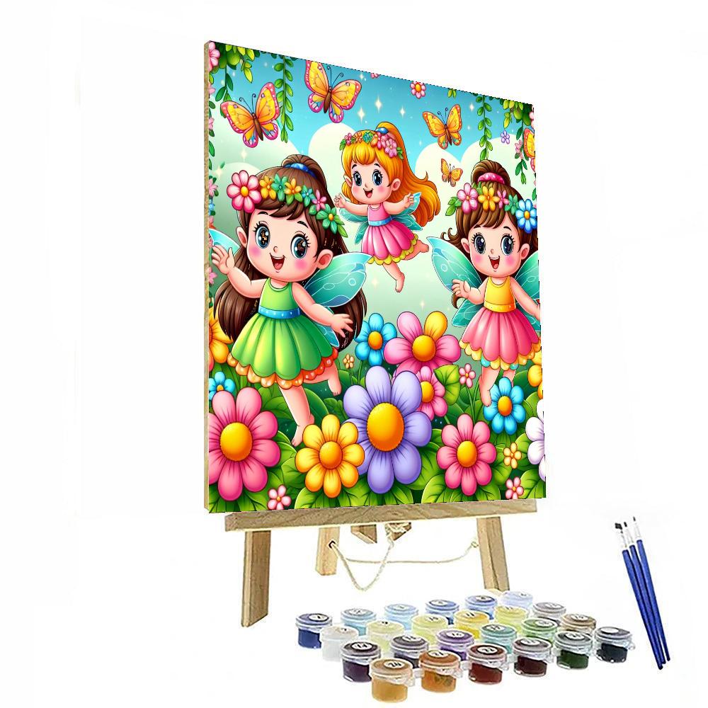 Curious Little Fairies Numbered Painting Kits