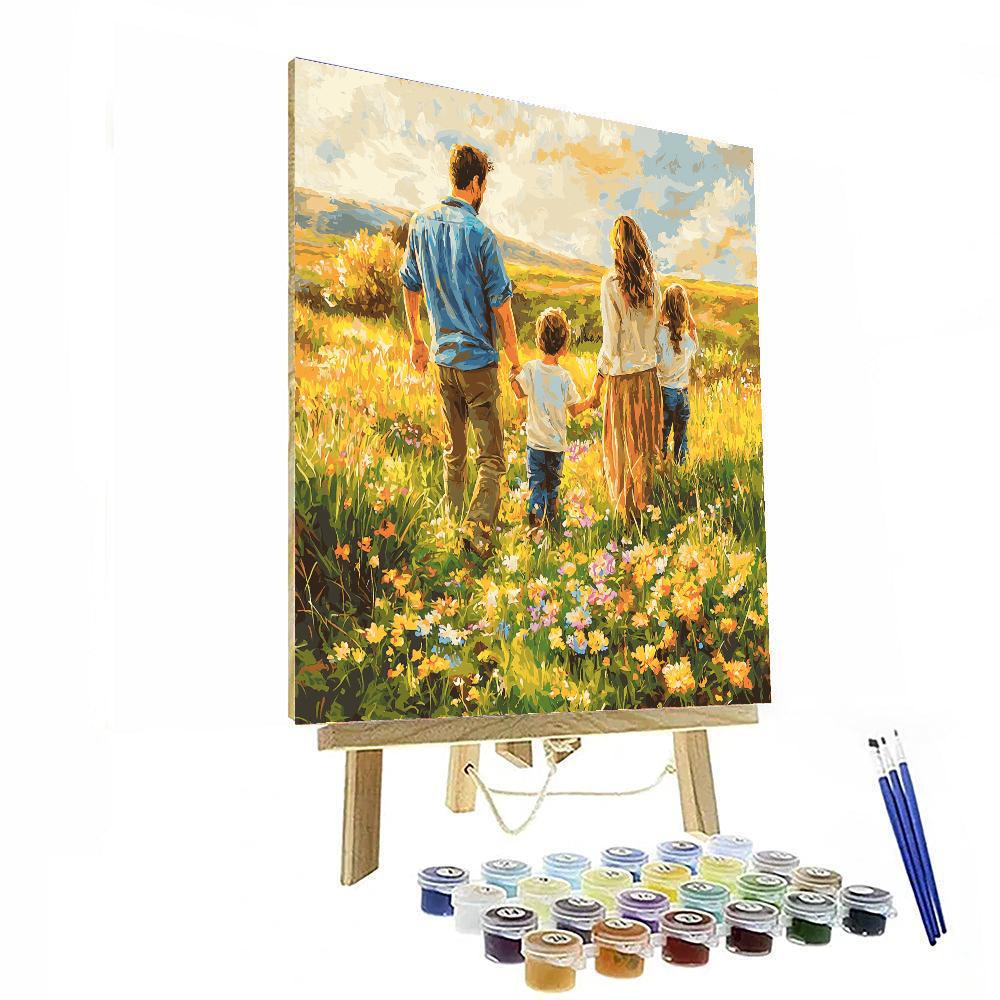 The Garden Of Growth Paint By Numbers