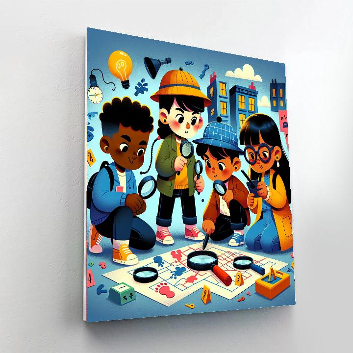 Super Sleuth Adventures Number Painting