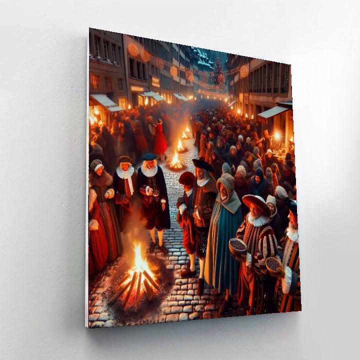 Fête De L'escalade - Geneva, Switzerland Number Painting