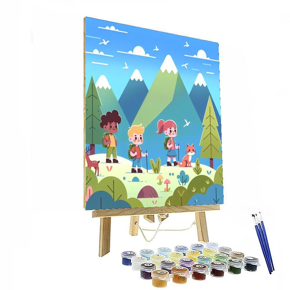 Mountain Explorers Paint By Numbers