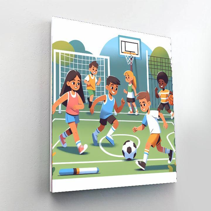 Sports All-star Game Paint By Number