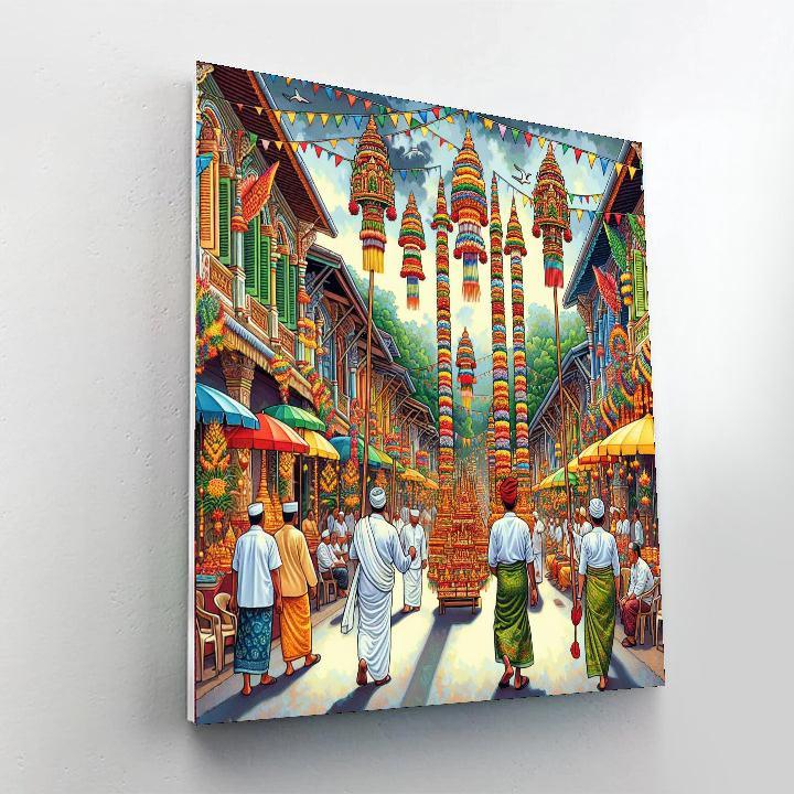 Galungan - Bali Paint By Color